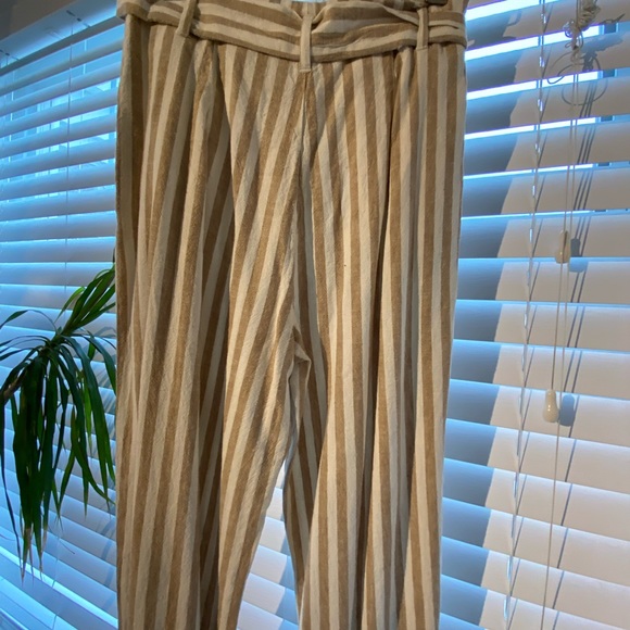 NEW WITH TAGS Dynamite stripe linen wide leg pant - Picture 2 of 3